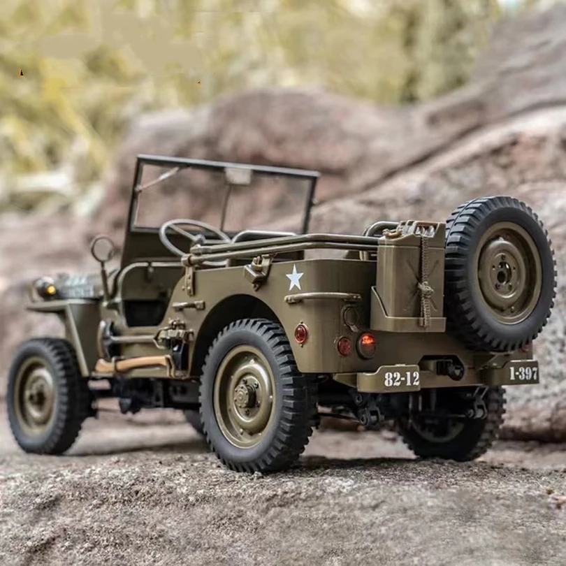 FMS RC Car 1/12 1941 MB Scaler Willys Jeep 2.4G 4WD RTR Crawler