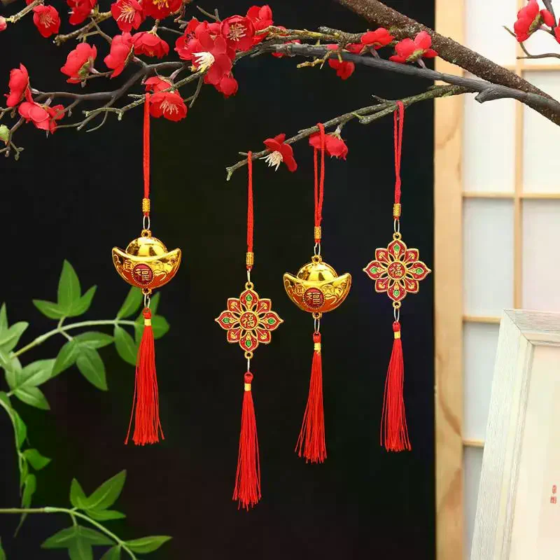 Chinese New Year Home Decorations 2027 Lucky Bonsai Party Hanging Pendants Chinese Style Festive Ornaments
