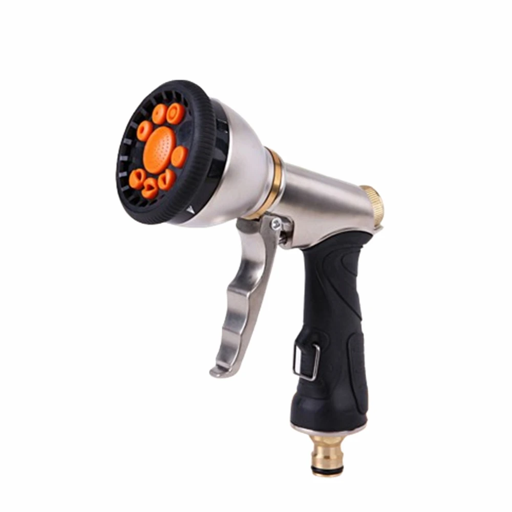 

Dog Sprayer Cleaner Scrubber Tool 9 Kinds Injection Mode Metal Hose Nozzle Sprayer High-Pressure Pet Wash Bath Shower Gun
