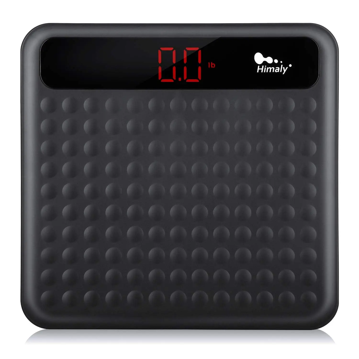

Digital Bathroom Scale with Step-On Tech, High Precision, Large Non-Slip Platform, LCD Display, 400lbs/180kg Capacity