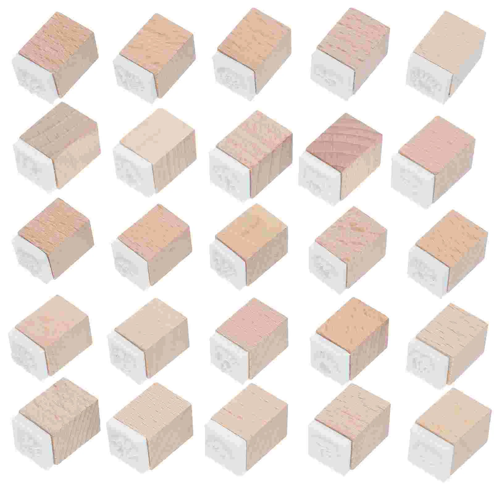 

1 Set Of Wooden Stamps Crafts Small Wood Stamps Crafts Wooden Stamps Hand Account Stamp Journal Stamp Wooden Seal Diy Diary Stam