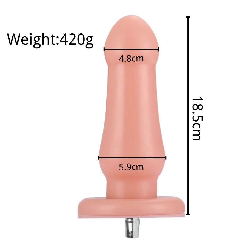 Godemiché Flexible en chair de bête brute pour femme, Plug Anal, fixation vac-u-lock, tige d\'extension