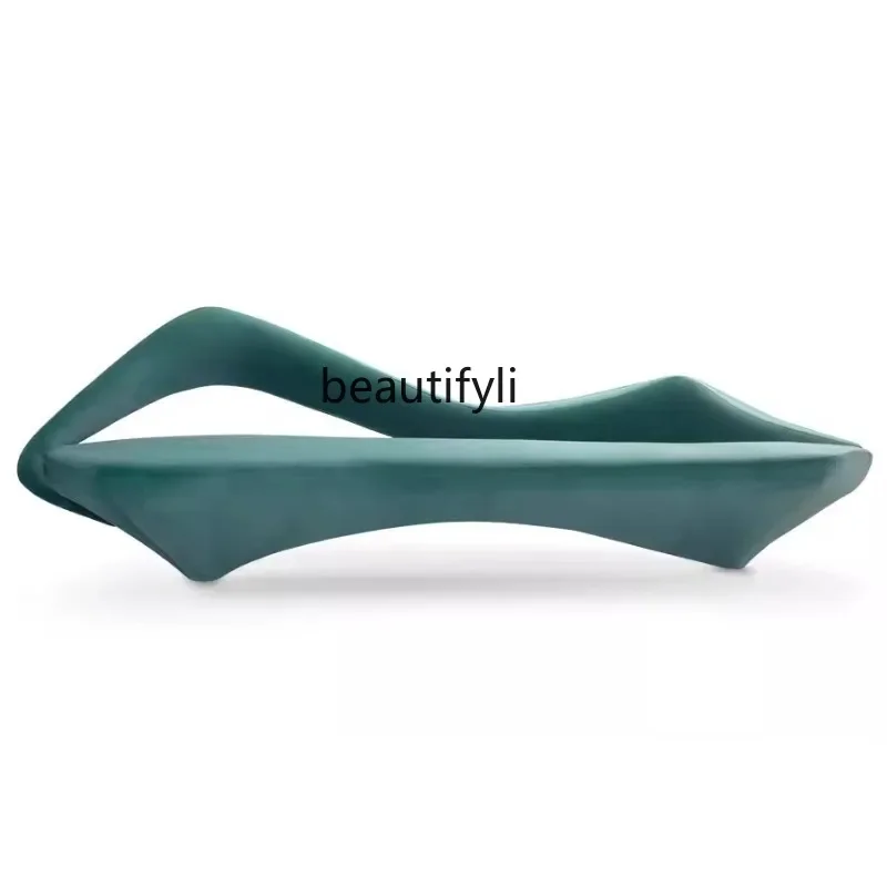 

Nordic Designer Creative Strange Shape Hollow-out Couch-Shaped Living Room Sample Room-Person Backrest Sofa furniture