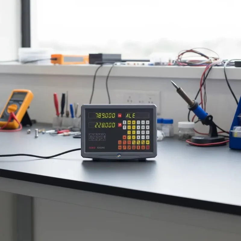 

Aluminum Digital Readout Display (DRO) SINO SDS2MS 2-Axis for Grinding/Milling Machines Glass Linear Scale Encoder 1-Year