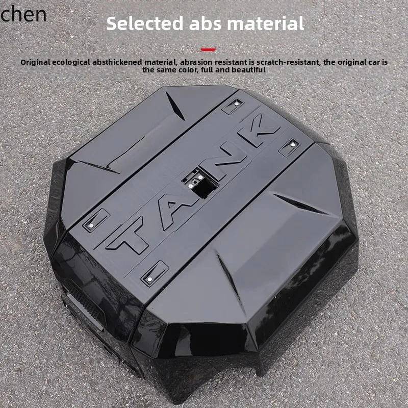 

HXL Trunk Spare Tire Protector Full Cover Spare Tire Shell Mecha Style Accessories