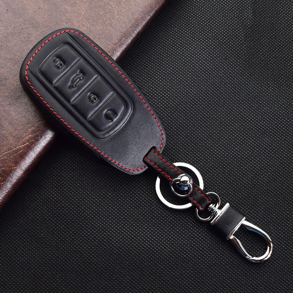 Leder Autos chl üssel abdeckung Fernbedienung Anhänger Koffer Autozubehör für chery 8 plus 7 pro max omoda c5 tiggo 8plus 2021 2022 2023 – Detail 5