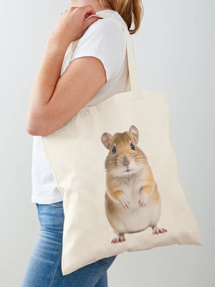 

Cute gerbil Tote Bag ecological bags Eco bag custom bags shopper bag women