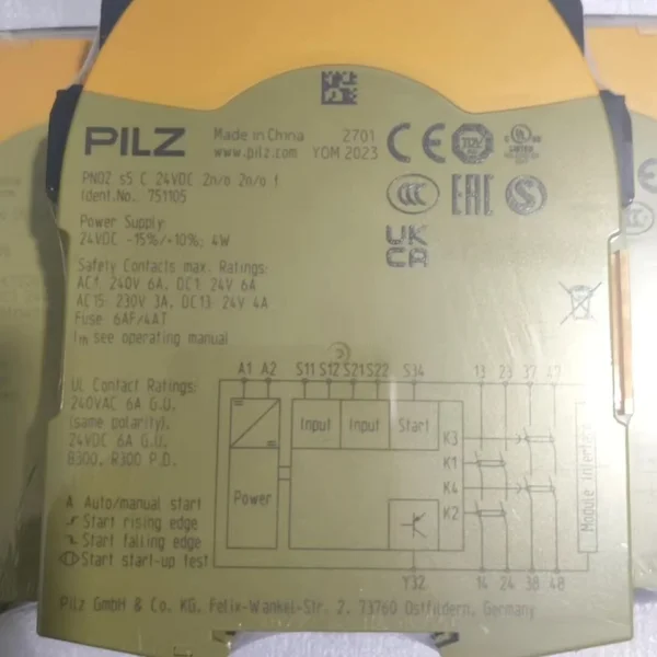 

1 шт. новое реле безопасности S5 750105, абсолютно новое оригинальное пятно Plc