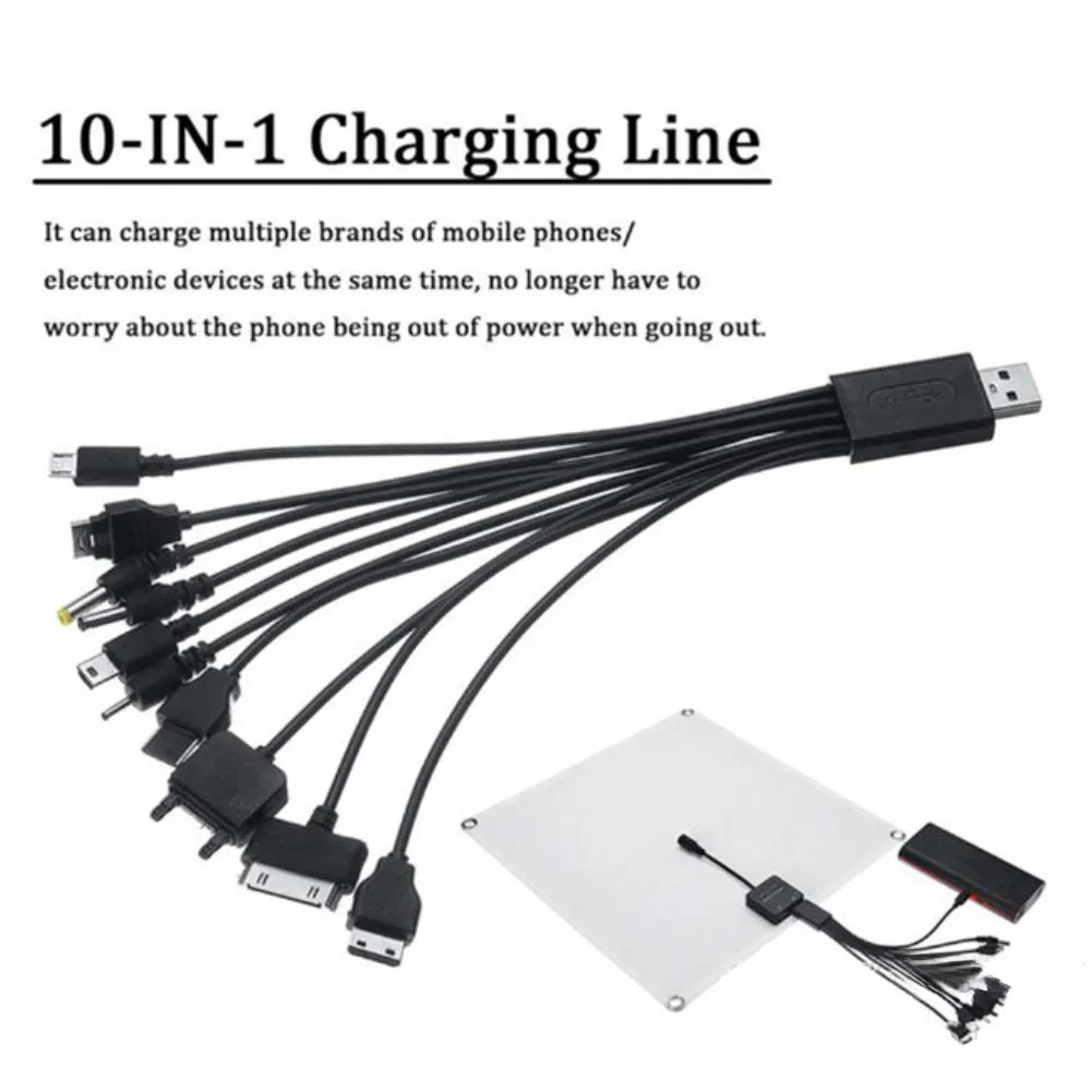 

12V Charger 50W Solar Panel High Conversion Efficiency Multi-layer Laminate Monocrystalline Silicon Lightweight Portable Design