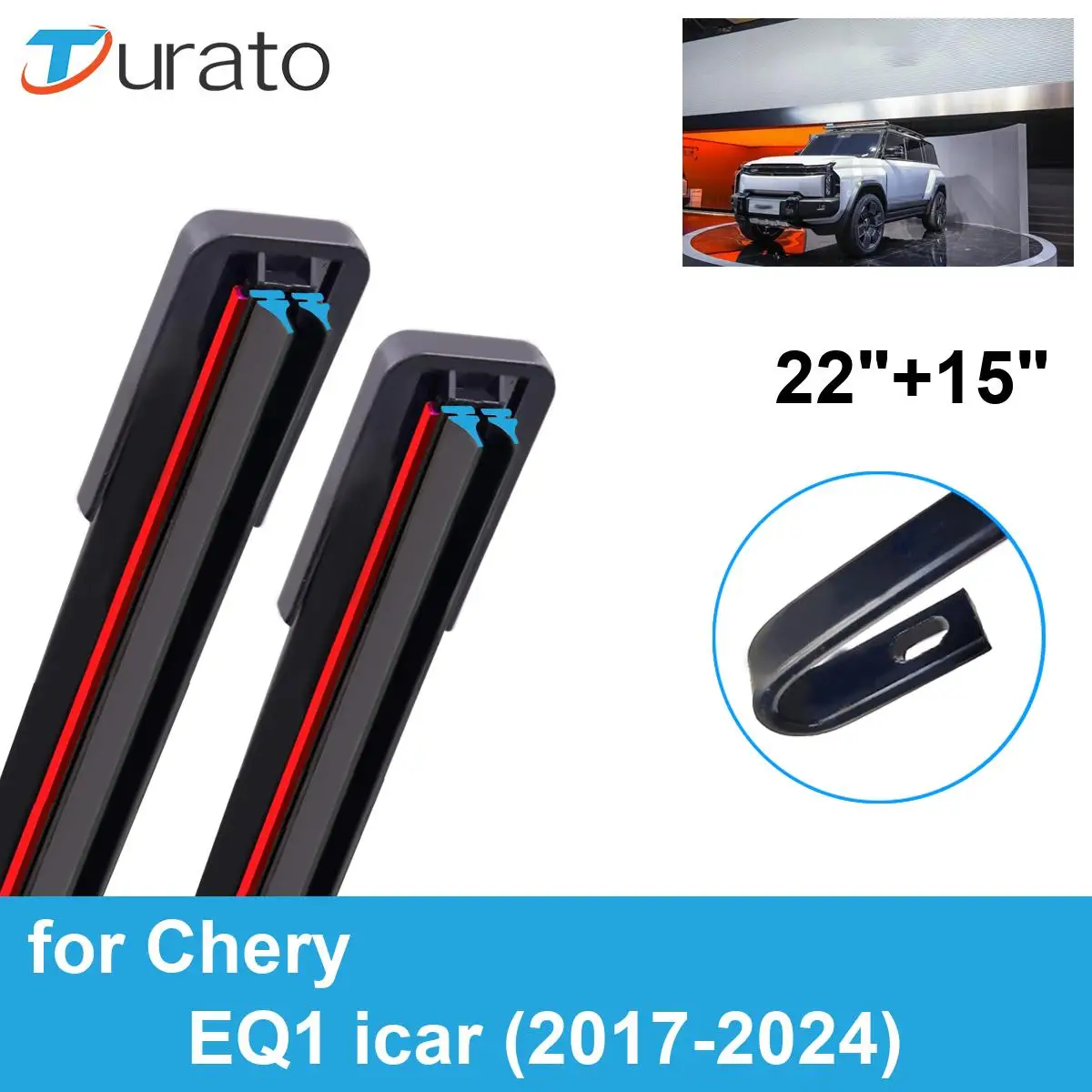 Car Wiper for Chery EQ1 icar 2017-2024 22