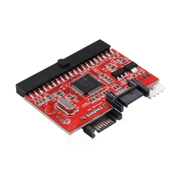 1pc IDE to SATA Converter SATA to IDE Adapter Bidirectional Conversion Card Computer Hard Disk Motherboard Conversion Card