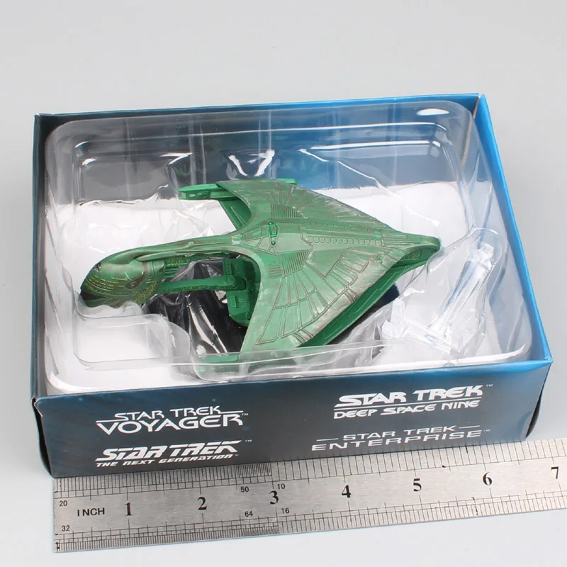 Eaglemoss Romulans WarBird StarShip D\'deridex Class B-type Spacecraft Diecast Model Toy Vehicles Souvenir For Collectibles