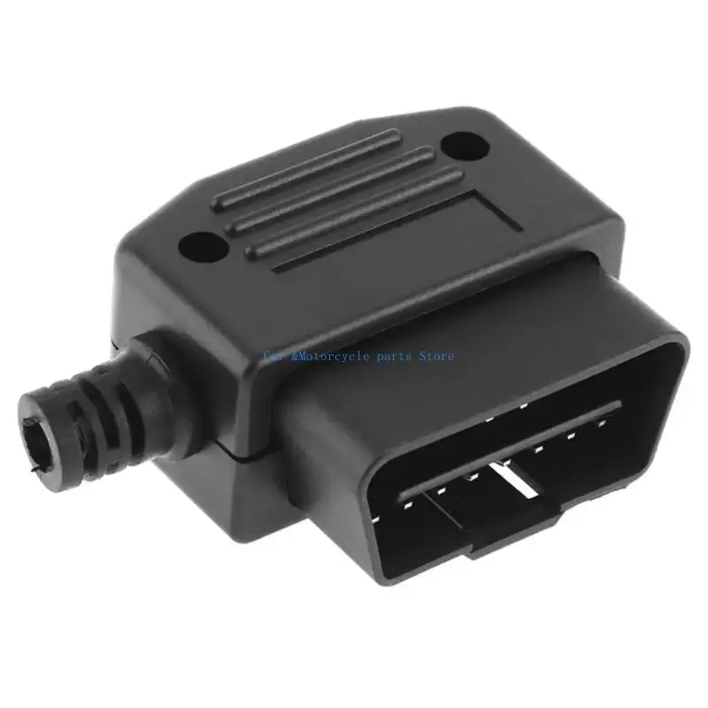 

Y9UC 16 Pin Car OBD2 Scanner Plug Universal Vehicle Diagnostic Connector Easy Installation For Accurate Readings