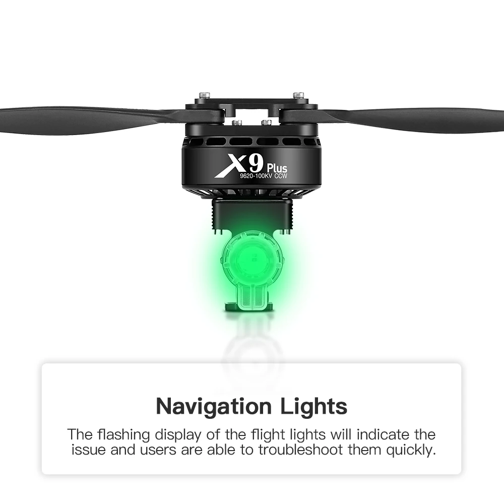 

PFLY Hobbywing Xrotor X9 plus одноосная нагрузка 13 кг плоский комплект двигателя BLDCC 3 в 1 система питания пластиковый материал для хобби