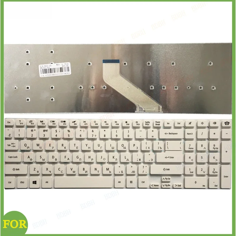 NEW RU White For packard Bell Easynote Q5WS1 P7YS0 TS13 TS11 TS11hr TS44 LS11 LS13 LS44  VG70 Russian Laptop Keyboard