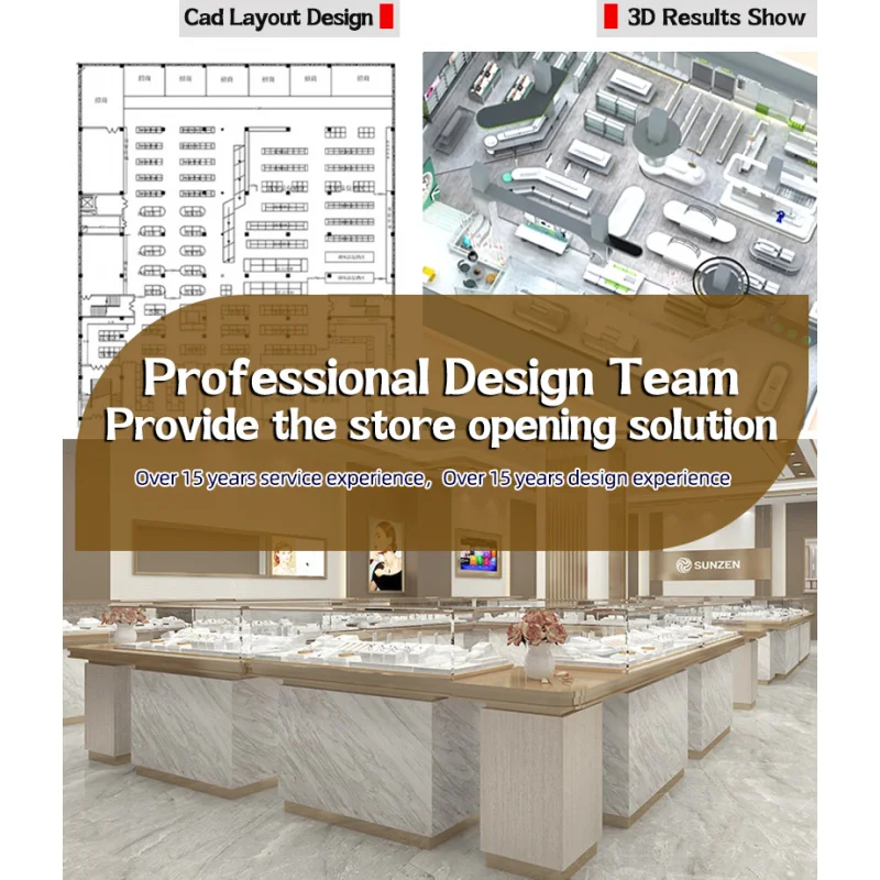 custom.Interior Design Jewellery Shop Furniture Jewellery Store Luxury Layout Design Jewelry Glass Counter Jewellery