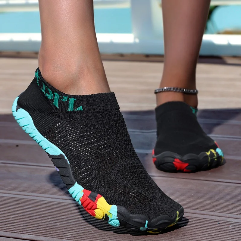 

Men Water Shoes Quick Dry Lightweight Non-Slip Aqua Shoes for Swimming Beach Running Fishing Sports Sneakers Water Shoes Woman