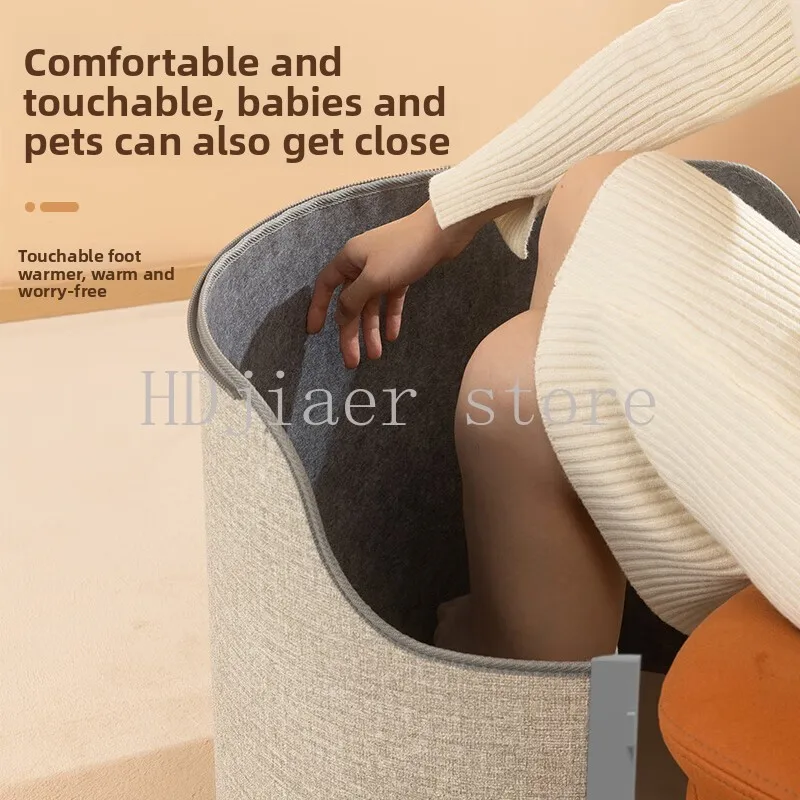 

New Model Foot Warmer Heated Pad - Leg Warming Under Desk Heater, Cold Protection for Dorm/Home Use