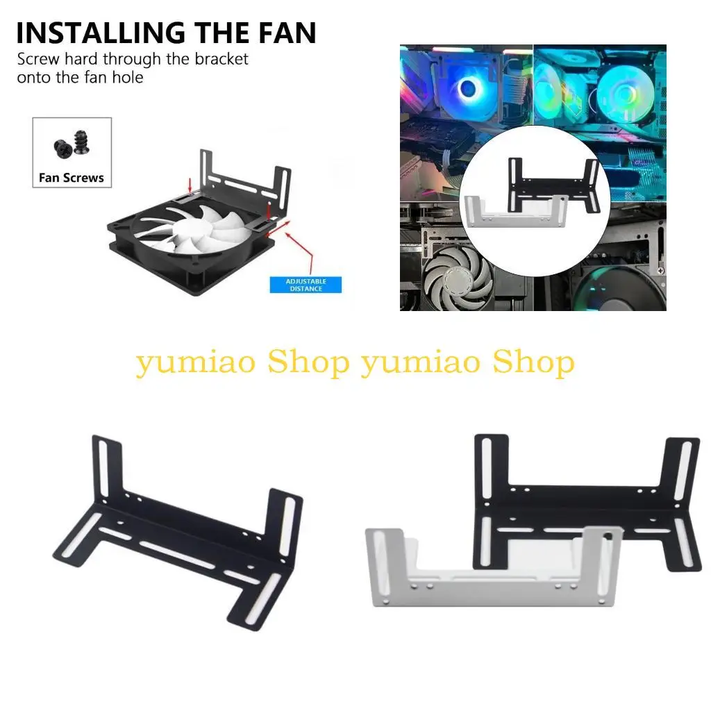 

587B PC Water Cooling Radiators Reservoirs Mount Bracket Holder Support Drainage