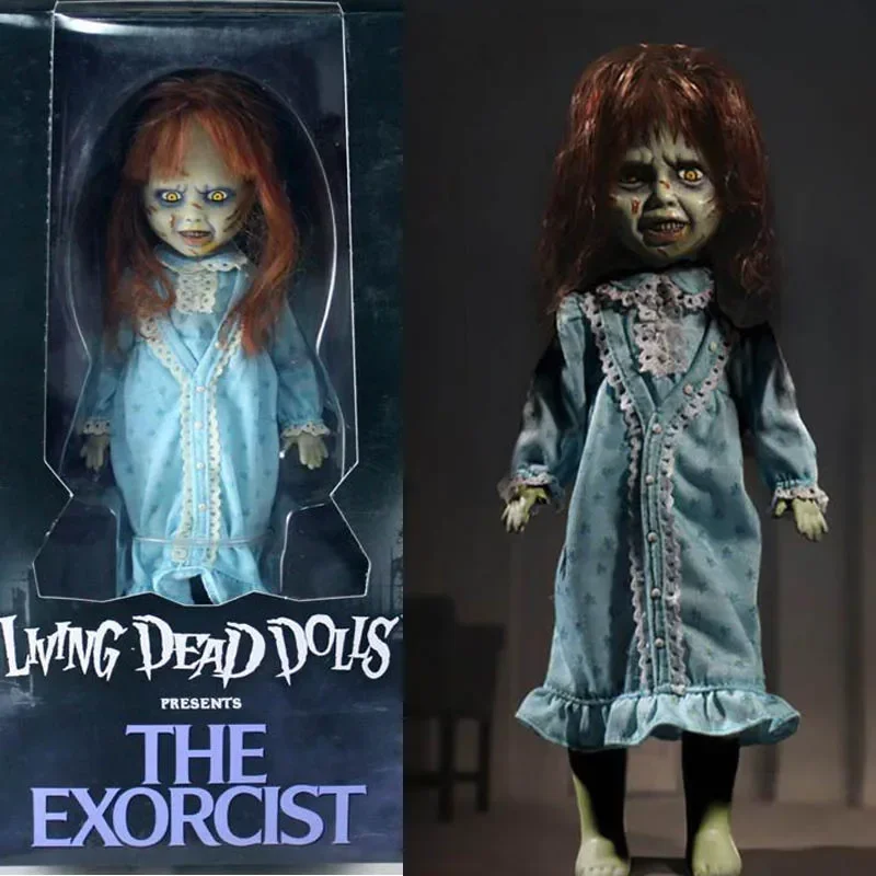 Mezco-O Exorcista Anime PVC Action Figure, Horror Living Dead Dolls, Movable Joint, Modelo Collectible, Estatueta dos desenhos animados, Presentes de brinquedo