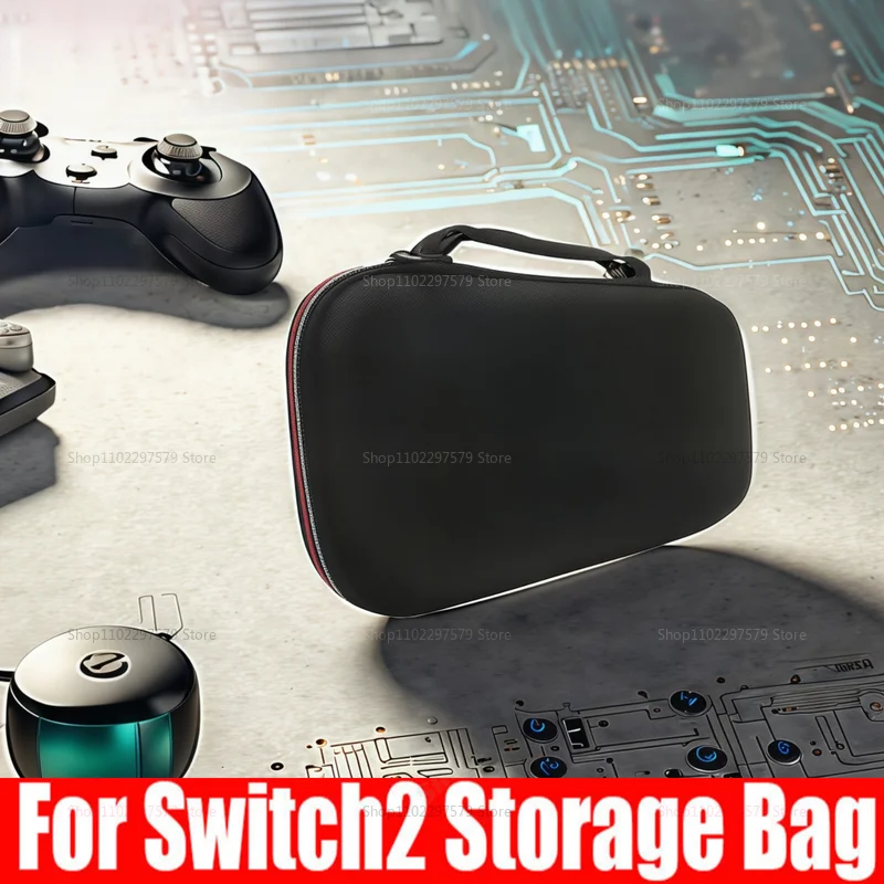 

Жесткий чехол 2025 для переноски Switch 2, противоударная портативная сумка для хранения с сумкой на молнии, идеально подходящая для игровой консоли и аксессуаров