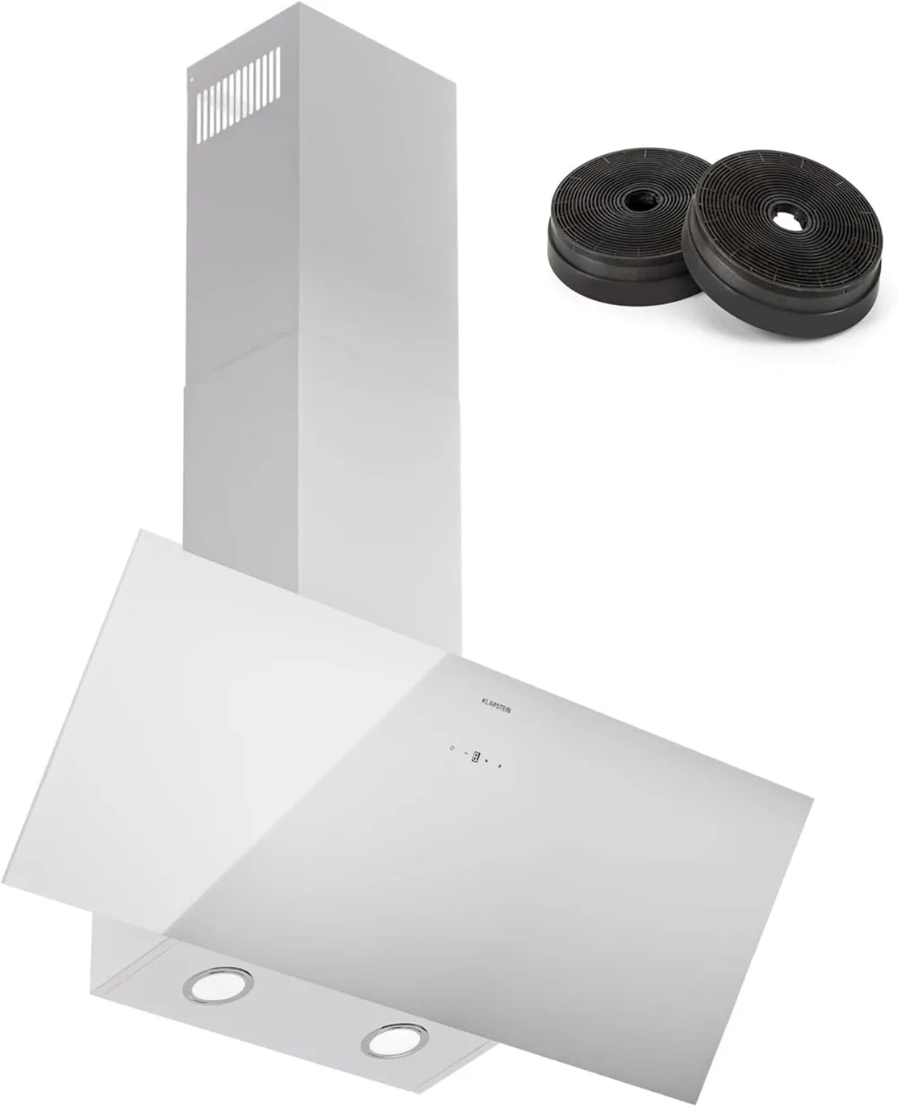 Campana Extractora Cocina 90cm, Extractor con Filtros Anti Grasa para Lavar en Lavavajillas, Campanas Extractoras con