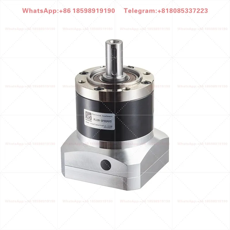 PL120 Series 400W Low Backlash Precision Planetary Reducer Small Volume Planetary Gearbox Reducer for Machine Tooling