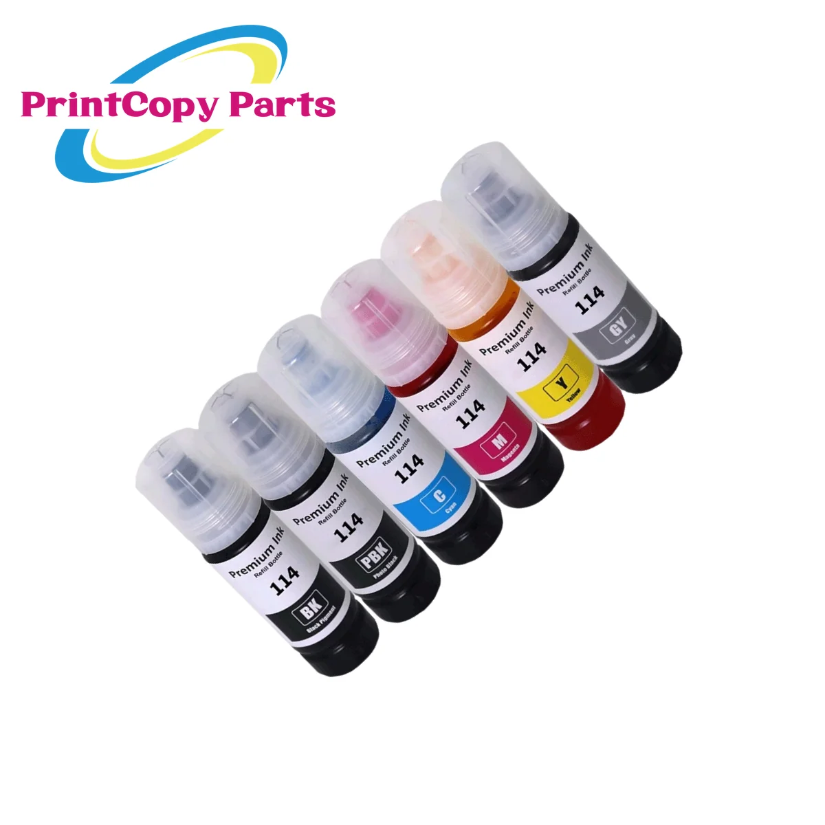 

1Set 114 Compatible Color Refillable Ink for Epson Ecotank ET-8500 ET-8550 Printer