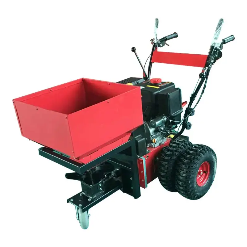 Hand push snow melting agent sprayer, deicing road maintenance snow melting sprayer