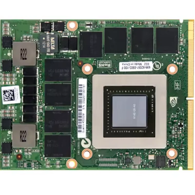 Quadro-Graphics Card  K5000M GDDR5, 4GB, N14E-Q5-A2, with X support, for Dell, HP, iMac A1312, 27-inch, year 2010, 2011 K5000