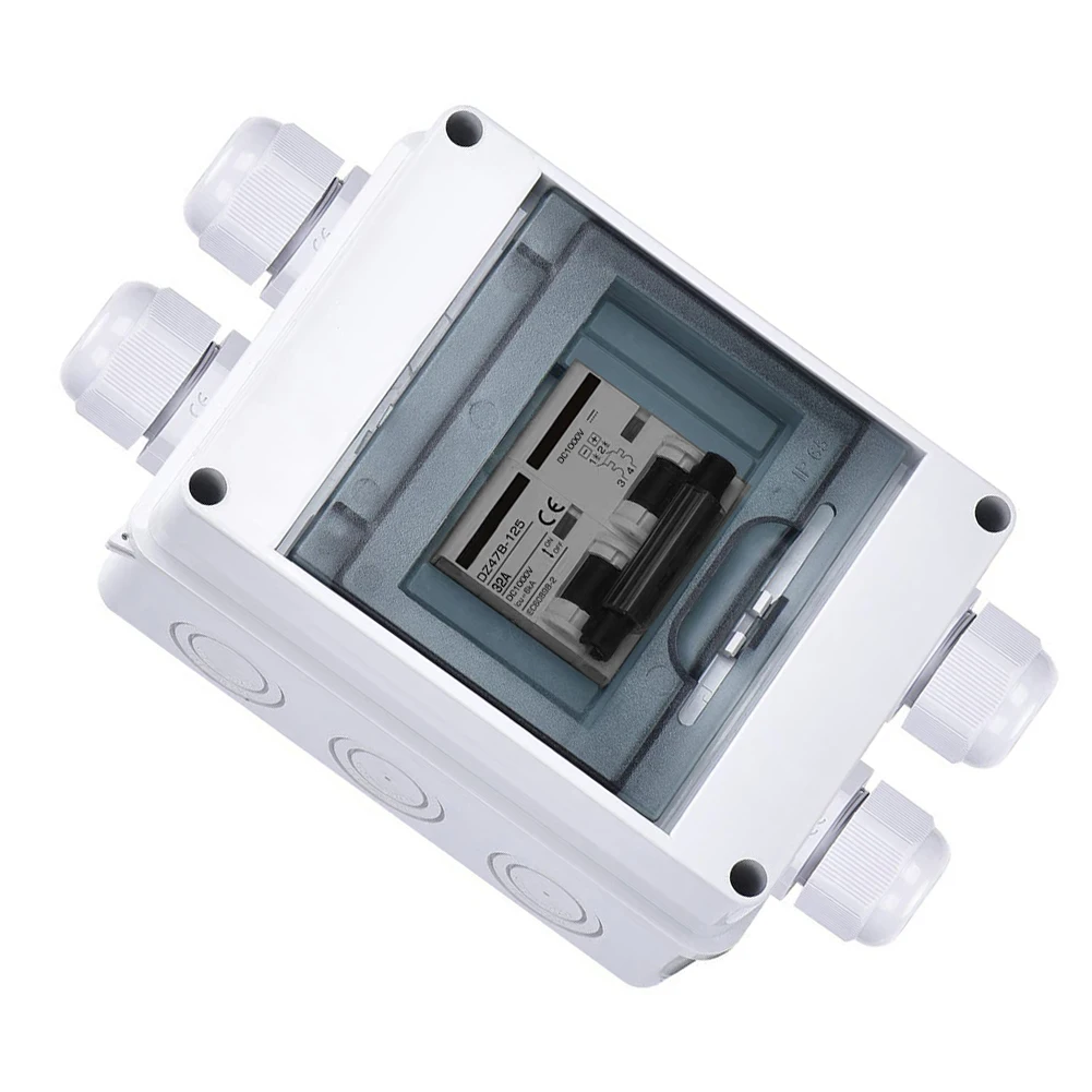 

Breaking Capacity 4kA DC1000V Circuit Breaker 32A Circuit Breaker Easy To Install Flame Retardant ABS Material