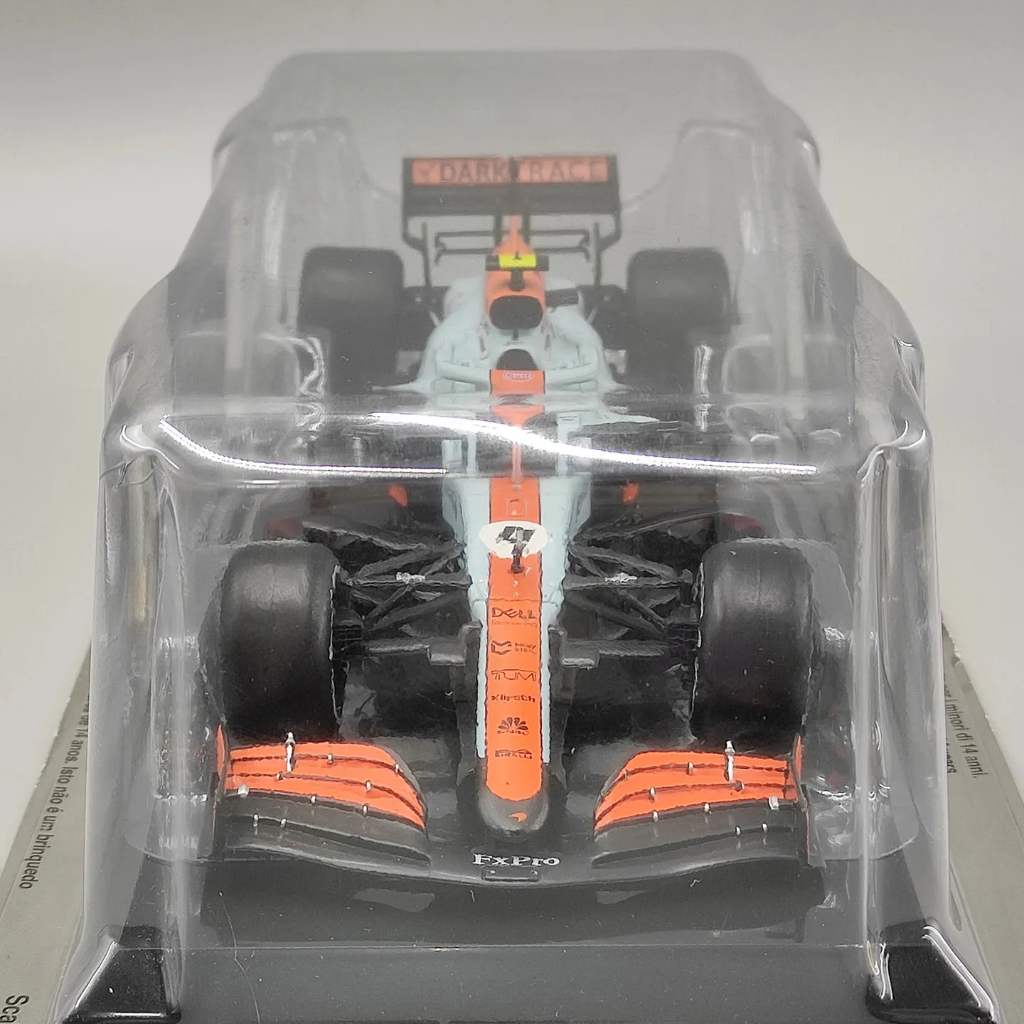 Diecast 1:24 Scale McLaren MCL35M 2021 Alloy Car Model