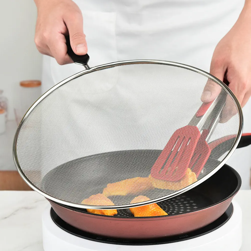 Stainless Steel Flour Sifter Kitchen Fine Mesh Handheld Strainer for Baking Sieve Powdered Sugar Flour Cocoa Powder