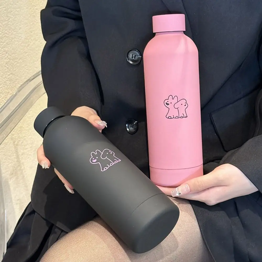 

Drinking Kettle 500ml Insulated Bottle Leak Proof Heat-resistant Small Caliber Thermal Cup Small Mouth Container