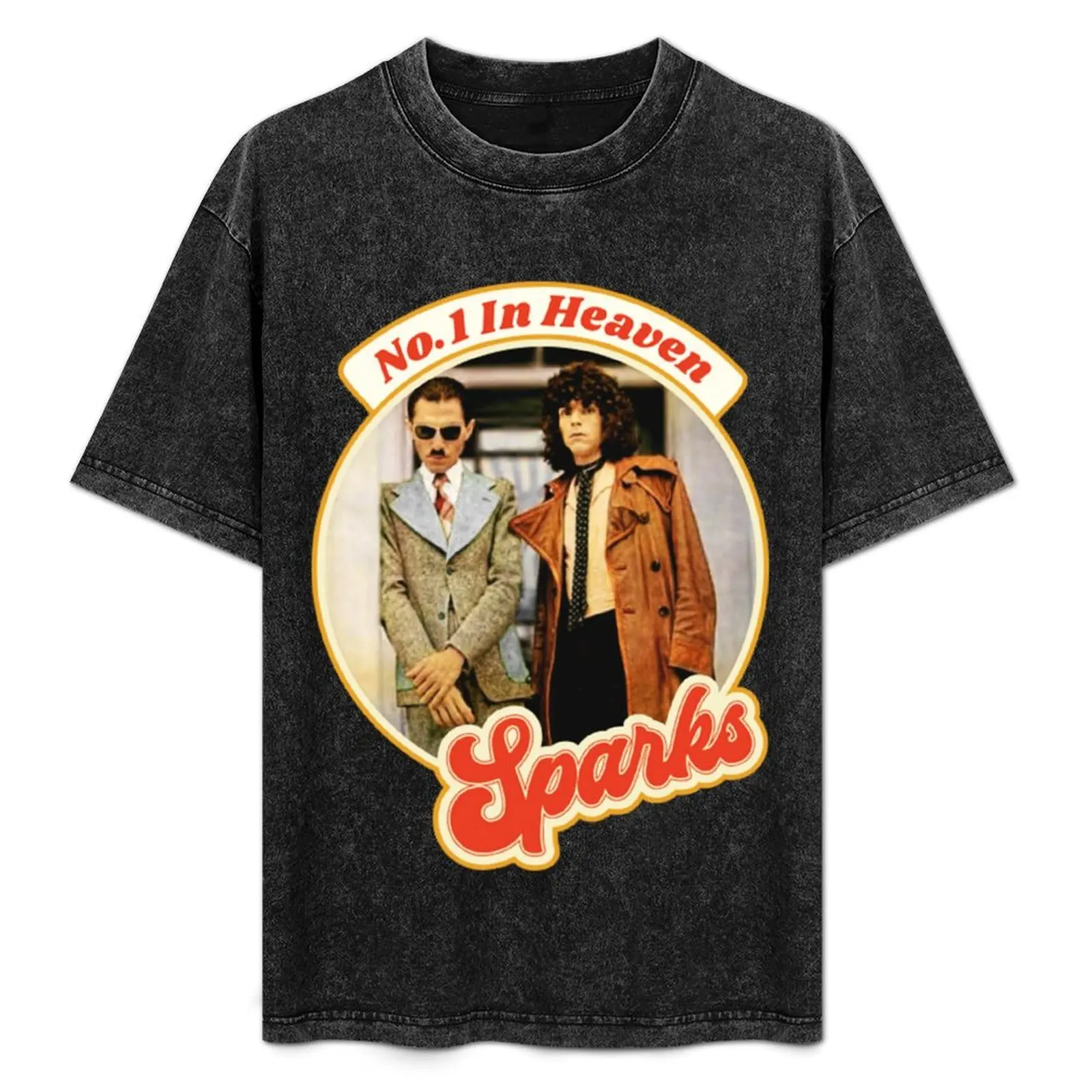 

Retro Sparks Band Heaven Tribute T-Shirt Holiday Party T-Shirt for Men