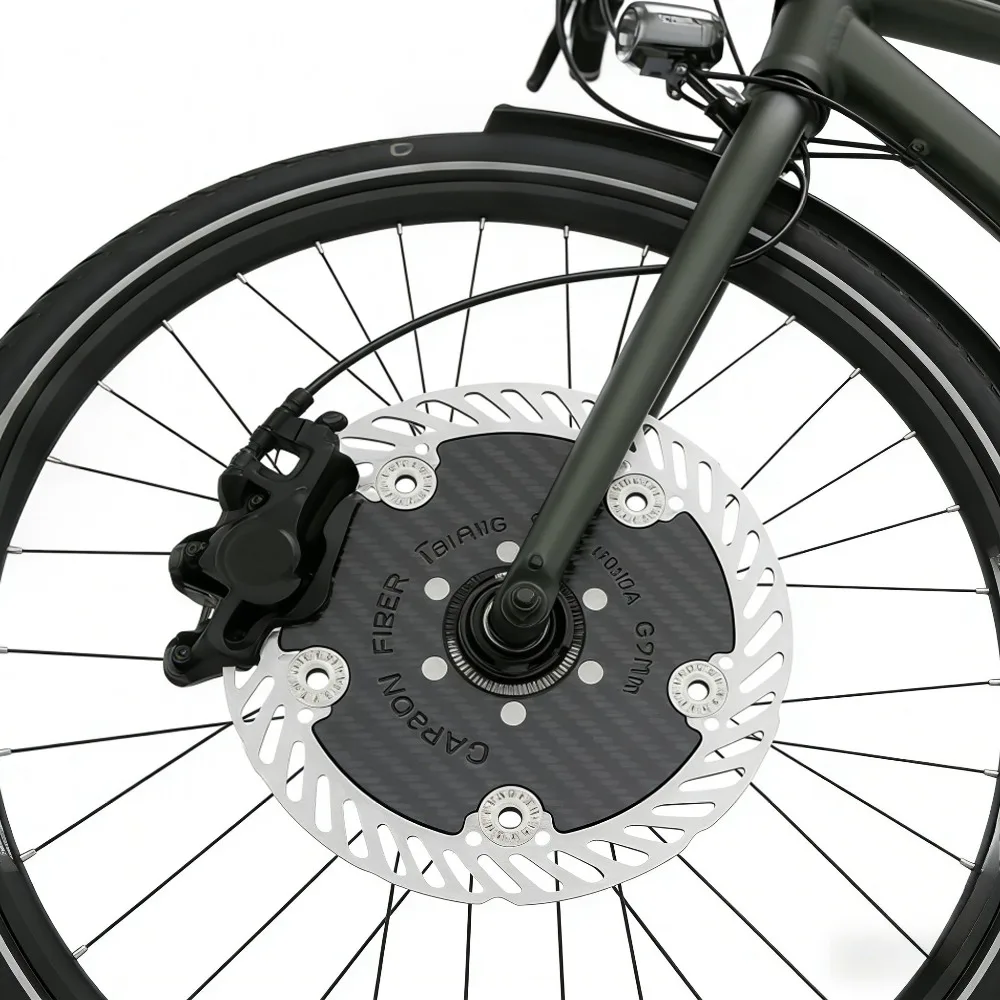 

140/160mm Carbon Fiber Floating Brake Rotor 6 Bolt & Center Lock for MTB Road Bike Cycling