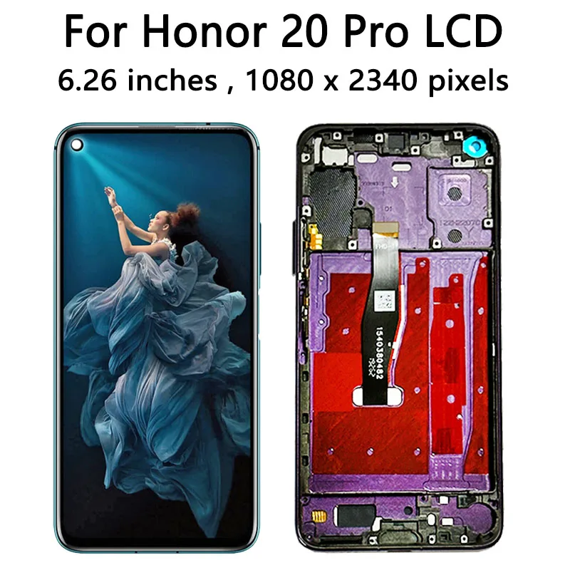 スマートフォン本体 HONOR 20 PRO YAL-AL10 スマートフォン本体 HONOR 20 PRO YAL-AL10 Original Unlocked Honor