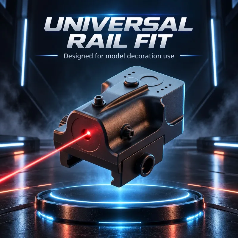 Portable Beam Indicator Nylon Model Accessory, Stable Lock Design Fits Standard Universal Rail System