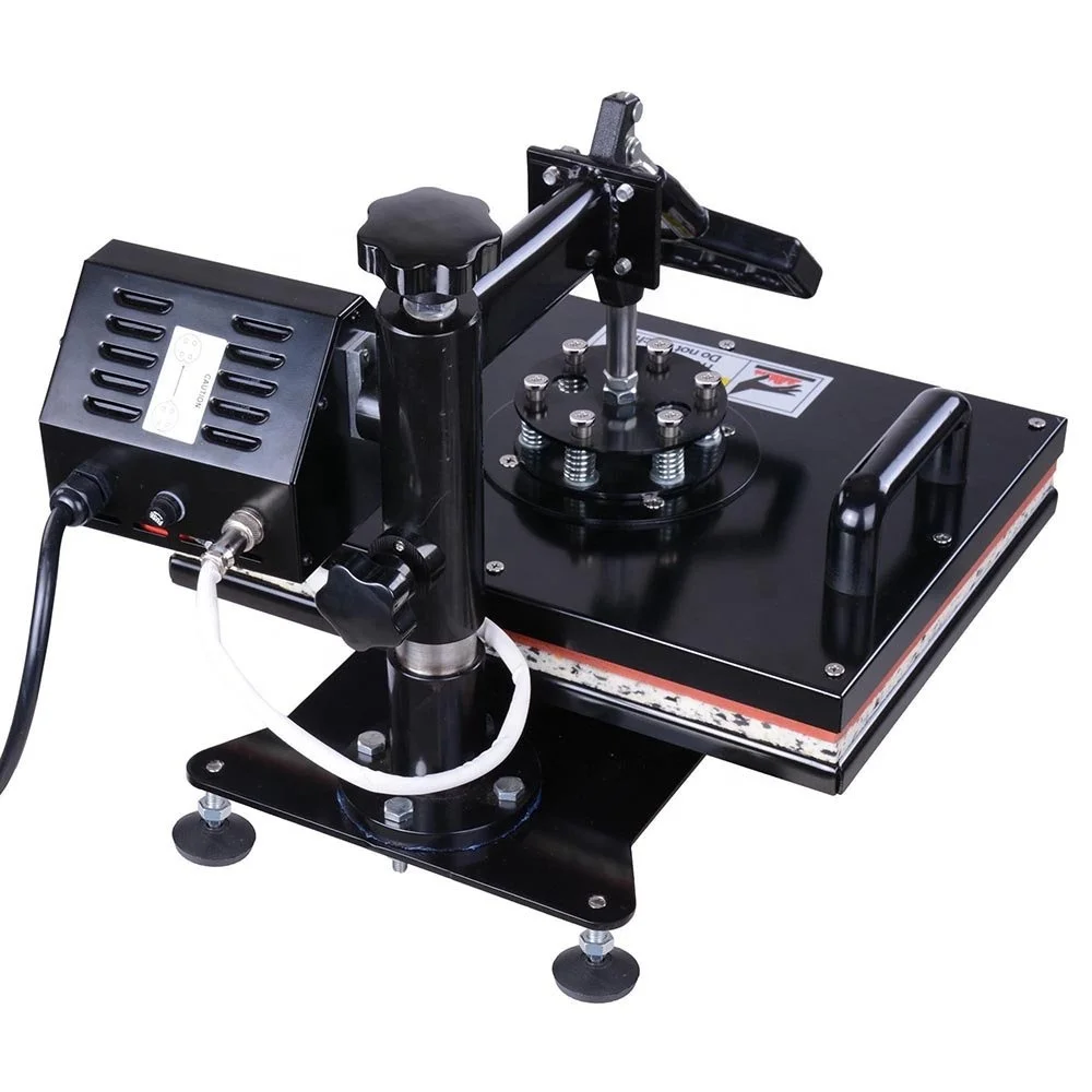 CE Certified 5-in-1 Heat Transfer T-Shirt Mug Board Printing Machine