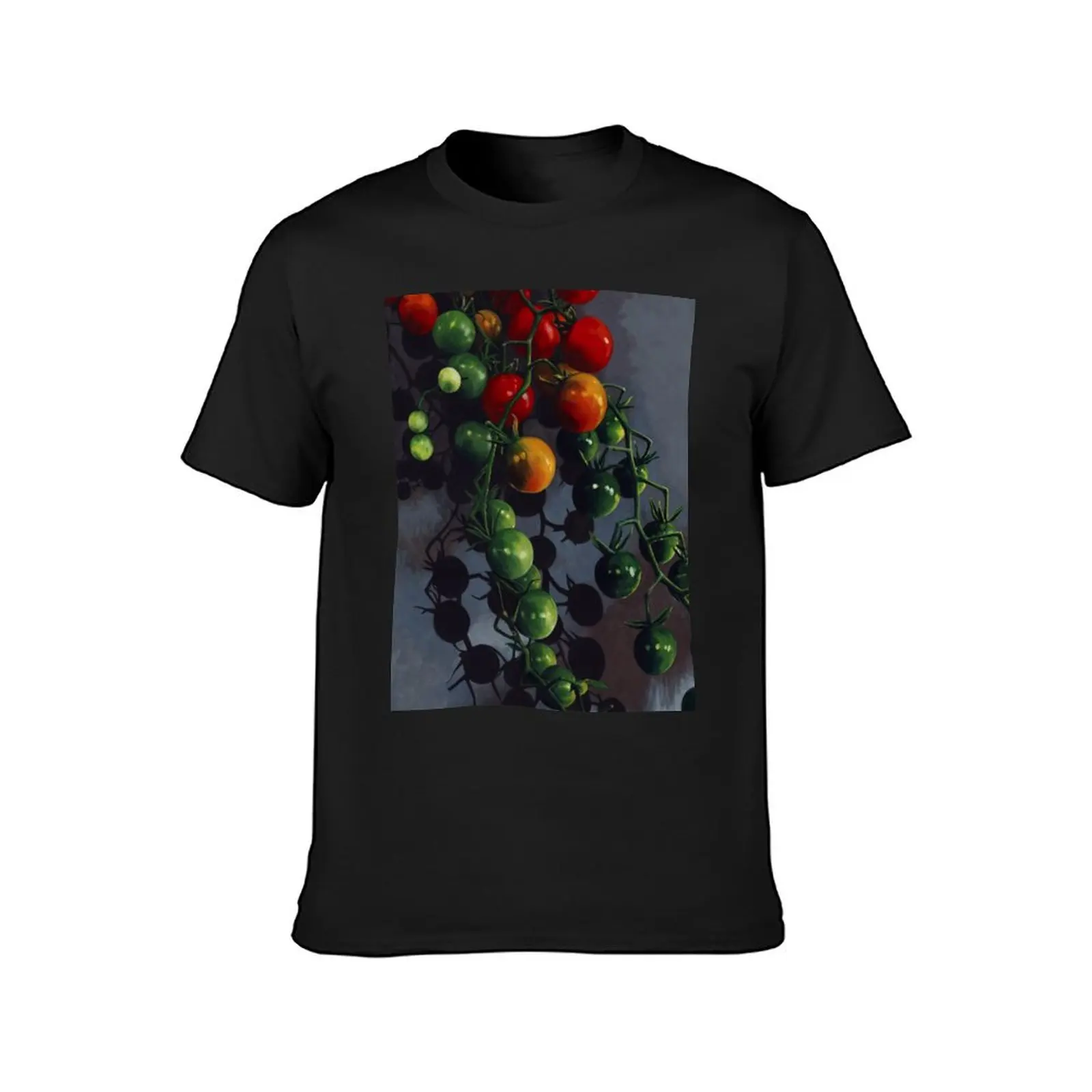 Red Currant Cherry Tomato T-Shirt cute tops oversized summer top clothes for men