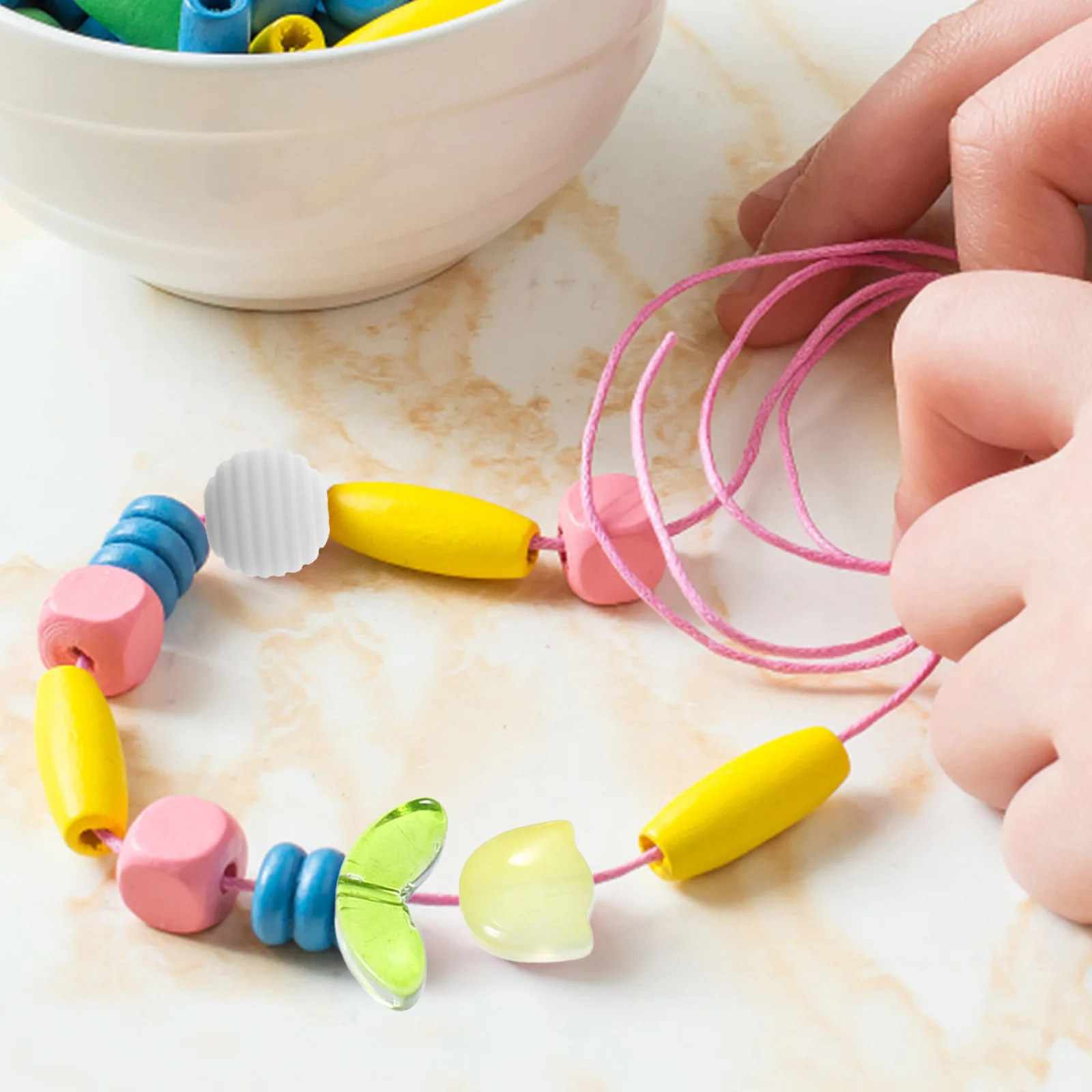 

100Pcs Colorful Glass Beads DIY Jewelry Making Materials Perfect for Christmas Mother's Day Valentine's Gifts Beads