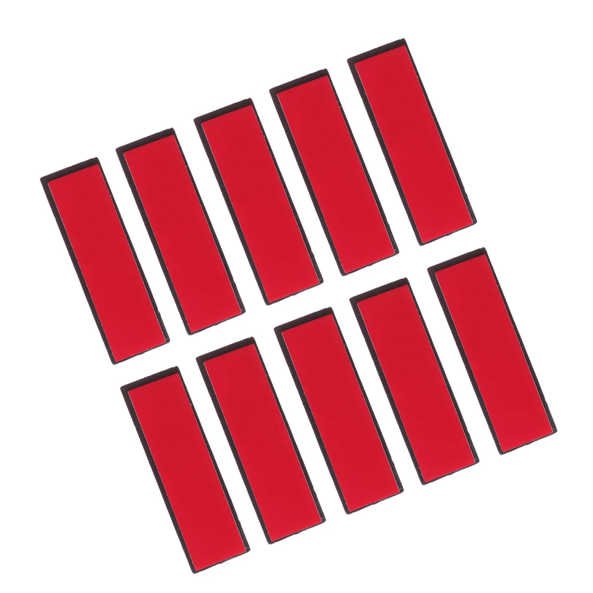 

80pcs Adhesive Safety Bar Pins Durable Plastic Badge Backs For Name Tags Crafts Ribbons Flowers Mounting Secure Attachment