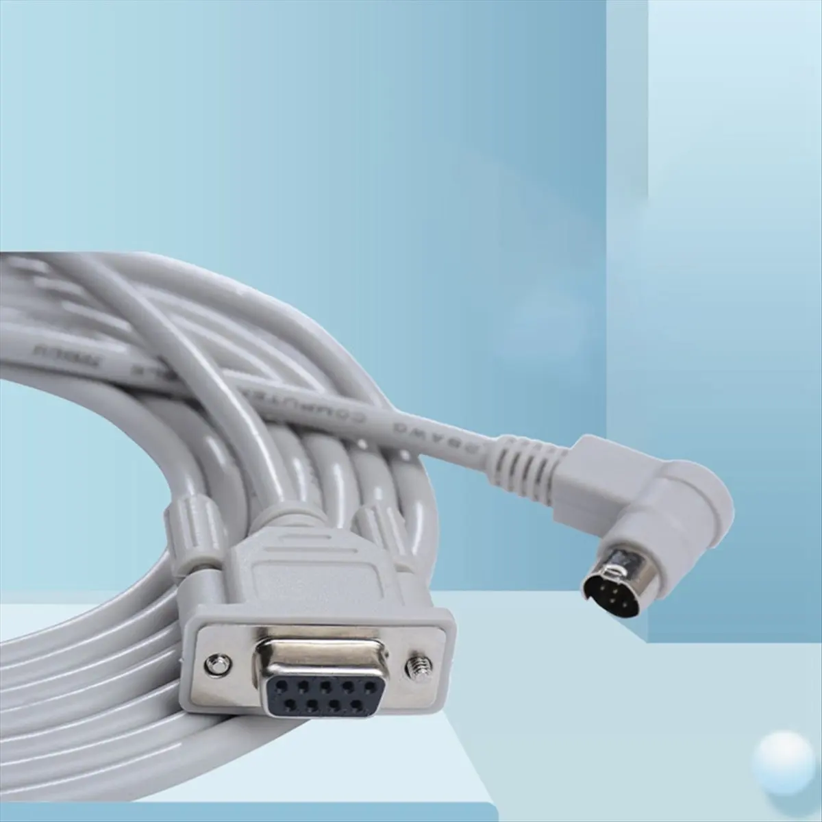 USB 1761-CBL-PM02 for MicroLogix 1000 Series PLC Programming Cable,90 Degree End