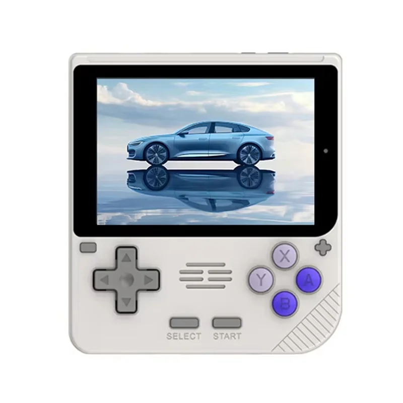 

A99E-V10 Ретро портативная игровая консоль с экраном 3,5 дюйма, аркадная игровая консоль Linux, геймпад, поддержка нескольких 3D-эмуляторов