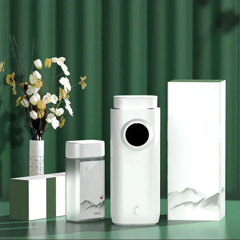 DELIXING Home Aroma Diffuser Machine Waterless Essential Oil Diffuser Wall Mounted Hotel Electric Air Fragrance Device