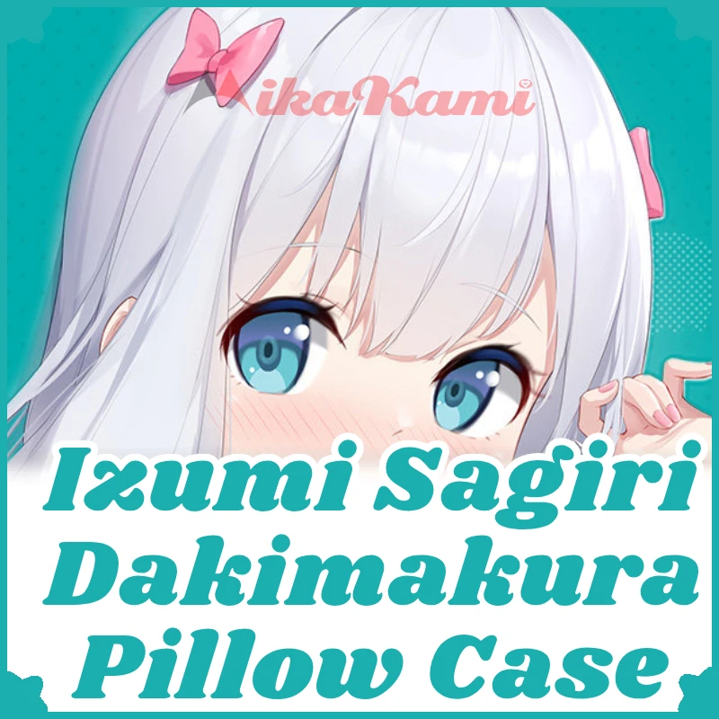 Izumi Sagiri Dakimakura Eromanga Sensei Pillowcase Full Body Hugging Pillow Case Cushion Cover Home Bedding Decor Otaku Gift HMA
