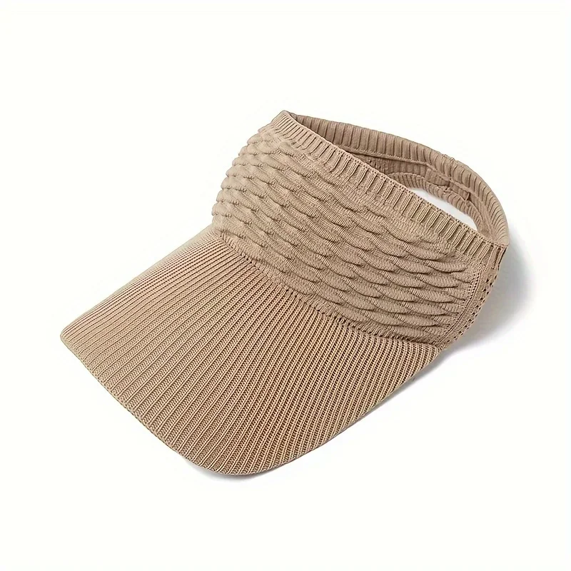 1pc Frauen Anti-Uv Sonnenhüte Atmungsaktive Einstellbare Leere Top Visier Kappen für Tennis Golf Laufen Reisen Strand Sport Im Freien hut – Detail 12