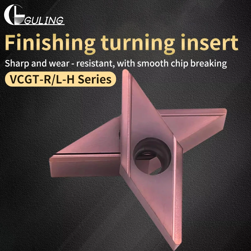 

Алмазное внешнее круглое отдело с ЧПУ VCGT110302R/L-H, встроенный держатель инструмента, канавочные твердосплавные наконечники.