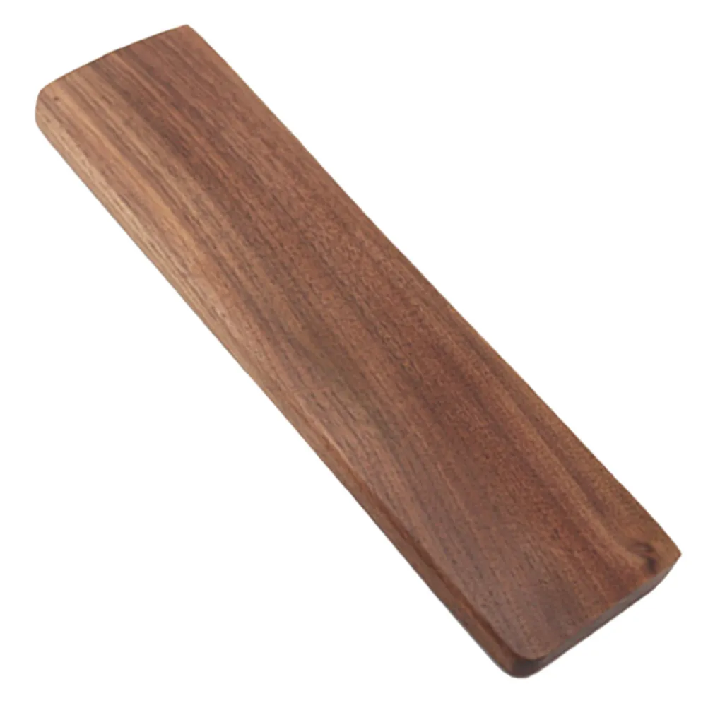 Walnut Wood Keyboard Wrist Rest for Mechanical Gaming Keyboards Ergonomic Hand Support Anti-Slip Desktop Wrist Pad Comfortable