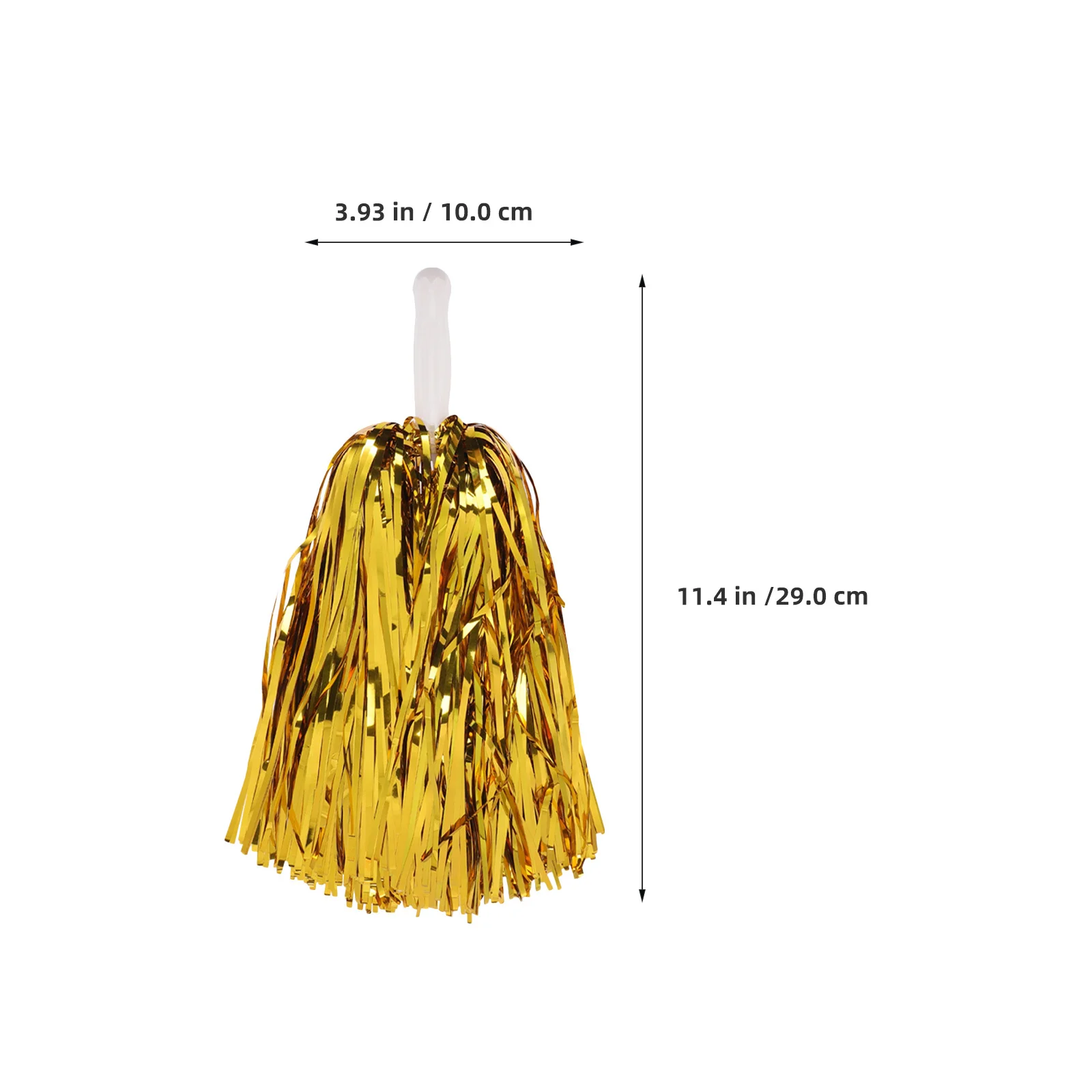 24 قطعة من مواد التشجيع الناعمة المريحة تقلل من إجهاد المعصم أداء الهتاف المبهرة يهتف بوم بومس #2